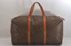 Authentic Louis Vuitton Monogram Sac Souple55 Hand Boston Bag Old Model LV 8415M