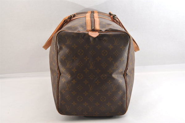 Authentic Louis Vuitton Monogram Sac Souple55 Hand Boston Bag Old Model LV 8415M