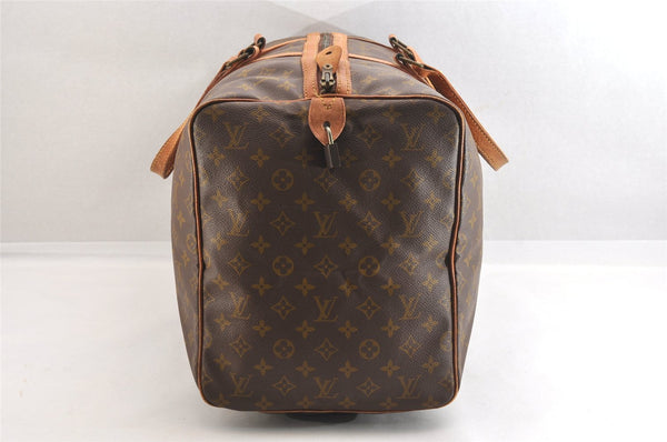 Authentic Louis Vuitton Monogram Sac Souple55 Hand Boston Bag Old Model LV 8415M