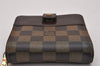 Authentic Louis Vuitton Damier Compact Zip Bifold Wallet Purse N61668 Junk 8416I