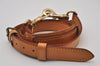 Authentic Louis Vuitton Leather Shoulder Strap Beige 37.4-44.1" LV 8417I