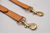 Authentic Louis Vuitton Leather Shoulder Strap Beige 37.4-44.1" LV 8417I