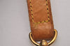 Authentic Louis Vuitton Leather Shoulder Strap Beige 33.9-40.9" LV 8419I