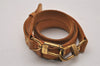 Authentic Louis Vuitton Leather Shoulder Strap Beige 33.9-40.9" LV 8419I