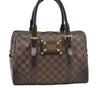Authentic Louis Vuitton Damier Berkeley Hand Boston Bag Purse N52000 LV 8421I