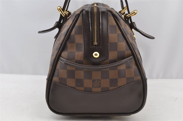 Authentic Louis Vuitton Damier Berkeley Hand Boston Bag Purse N52000 LV 8421I