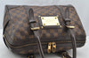Authentic Louis Vuitton Damier Berkeley Hand Boston Bag Purse N52000 LV 8421I