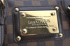 Authentic Louis Vuitton Damier Berkeley Hand Boston Bag Purse N52000 LV 8421I