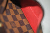 Authentic Louis Vuitton Damier Berkeley Hand Boston Bag Purse N52000 LV 8421I