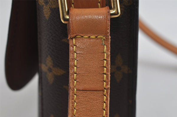 Authentic Louis Vuitton Monogram Saint Cloud GM M51242 Shoulder Cross Bag 8422I