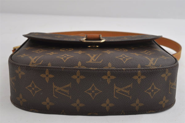 Authentic Louis Vuitton Monogram Saint Cloud GM M51242 Shoulder Cross Bag 8422I
