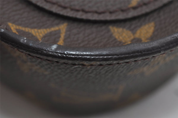 Authentic Louis Vuitton Monogram Saint Cloud GM M51242 Shoulder Cross Bag 8422I