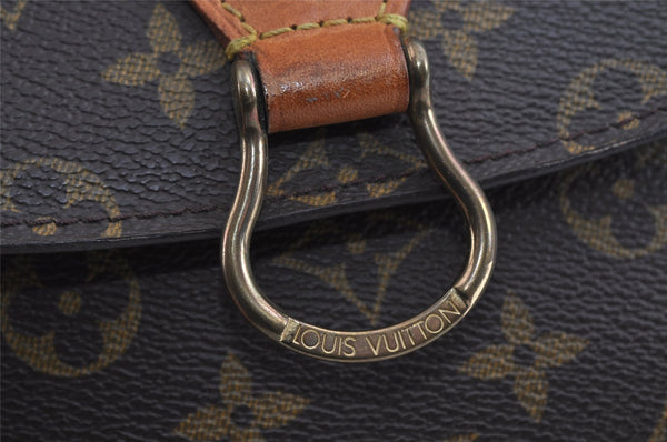 Authentic Louis Vuitton Monogram Saint Cloud GM M51242 Shoulder Cross Bag 8422I