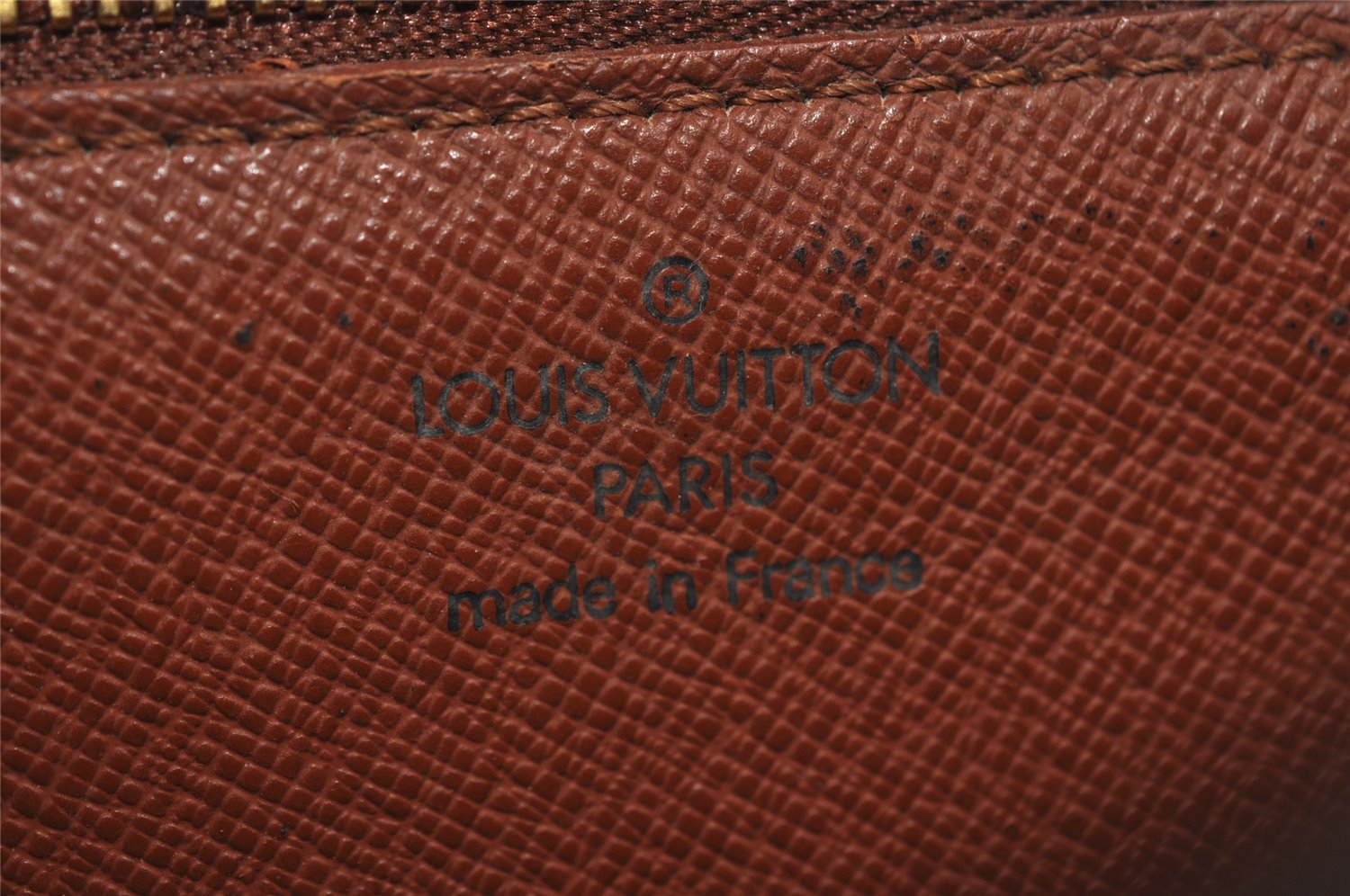 Authentic Louis Vuitton Monogram Saint Cloud GM M51242 Shoulder Cross Bag 8422I