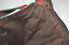 Authentic GUCCI Web Sherry Line Shoulder Cross Bag GG Canvas Leather Brown 8422J