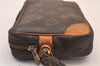 Authentic Louis Vuitton Monogram Marly Dragonne PM M51827 Clutch Hand Bag 8422M