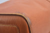 Authentic Louis Vuitton Epi Keepall 50 Boston Travel Bag Brown M42968 LV 8423I