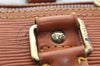 Authentic Louis Vuitton Epi Keepall 50 Boston Travel Bag Brown M42968 LV 8423I
