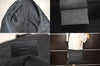 Authentic GUCCI Shoulder Cross Body Bag GG Canvas Leather 145857 Black 8423M