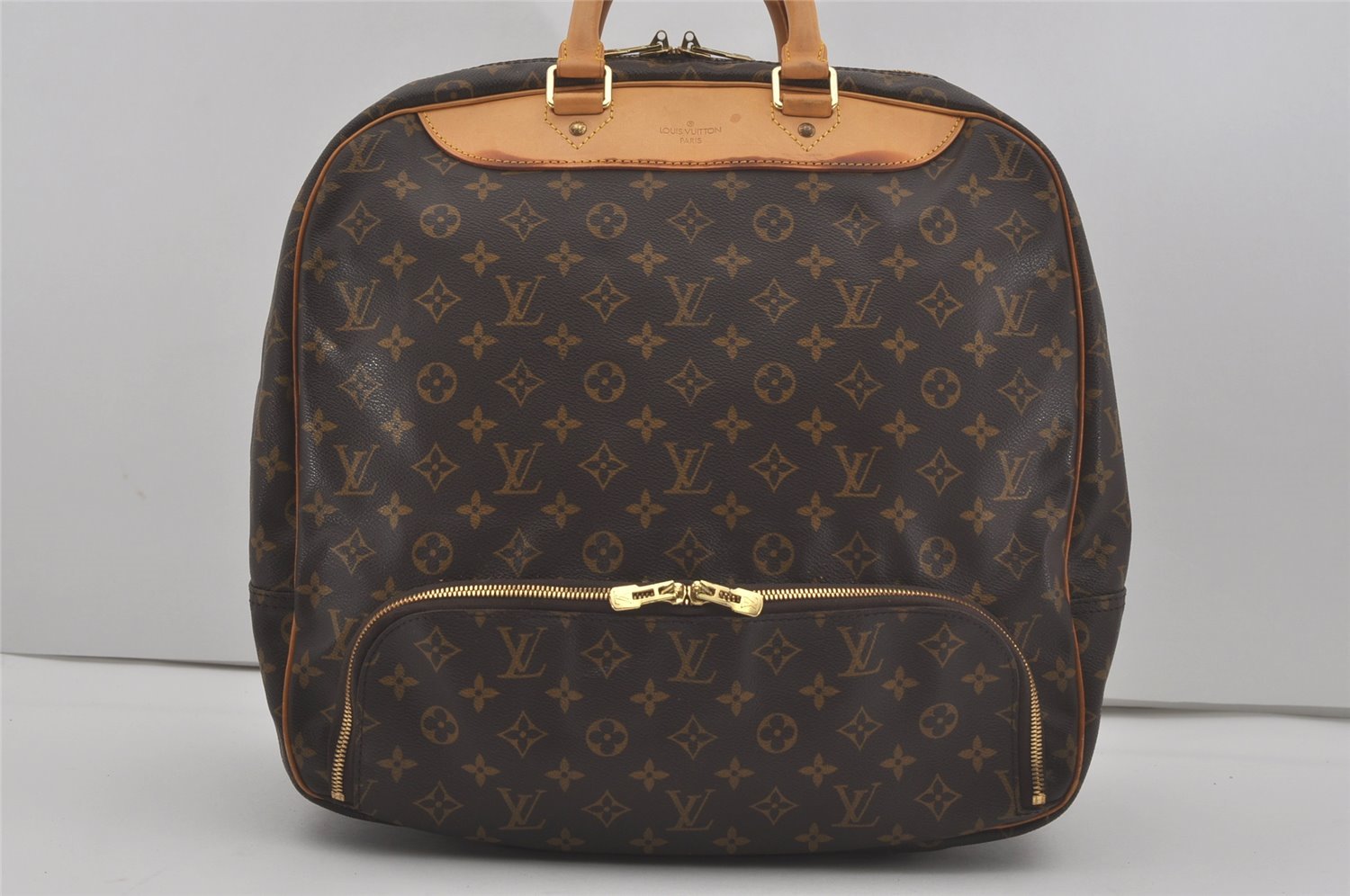 Authentic Louis Vuitton Monogram Evasion PM Boston Travel Bag M41443 LV 8425I