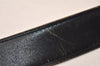 Authentic HERMES Leather Belt Reversible 35.8-37.4" Black Brown 8426J