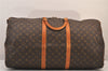 Authentic Louis Vuitton Monogram Keepall Bandouliere 60 M41412 Boston Bag 8426M