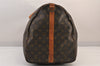 Authentic Louis Vuitton Monogram Keepall Bandouliere 60 M41412 Boston Bag 8426M