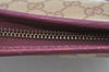 Authentic GUCCI Sherry Line Shoulder Bag GG Canvas Leather 144388 Beige 8427G
