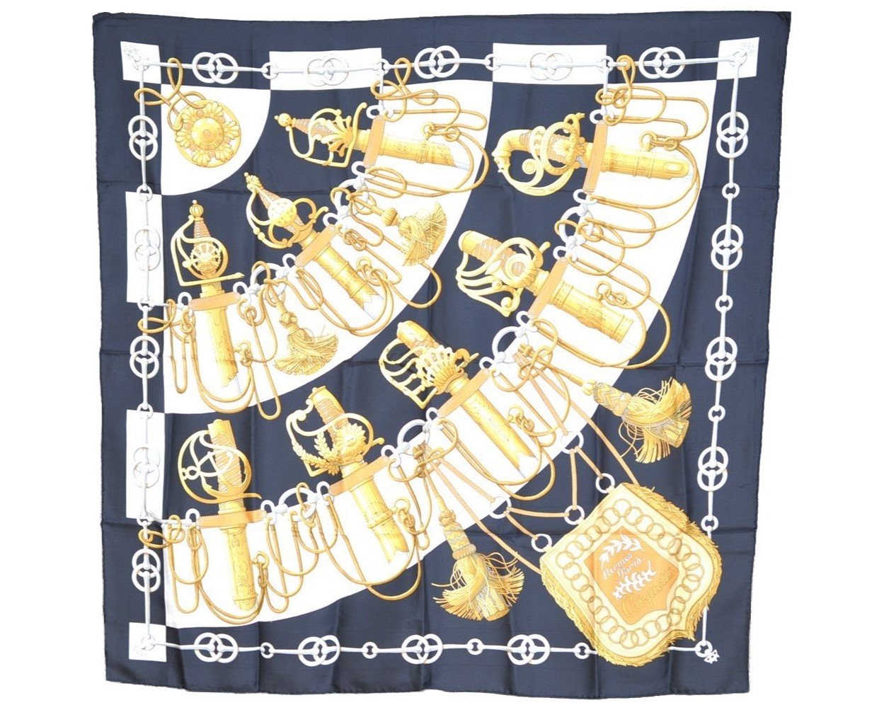 Authentic HERMES Carre 90 Scarf 