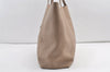 Authentic BOTTEGA VENETA Intrecciomirage Leather Shoulder Tote Bag Beige 8431J