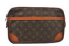 Authentic Louis Vuitton Monogram Compiegne 28 Clutch Hand Bag M51845 LV 8434M