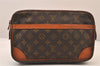 Authentic Louis Vuitton Monogram Compiegne 28 Clutch Hand Bag M51845 LV 8434M