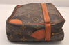 Authentic Louis Vuitton Monogram Compiegne 28 Clutch Hand Bag M51845 LV 8434M