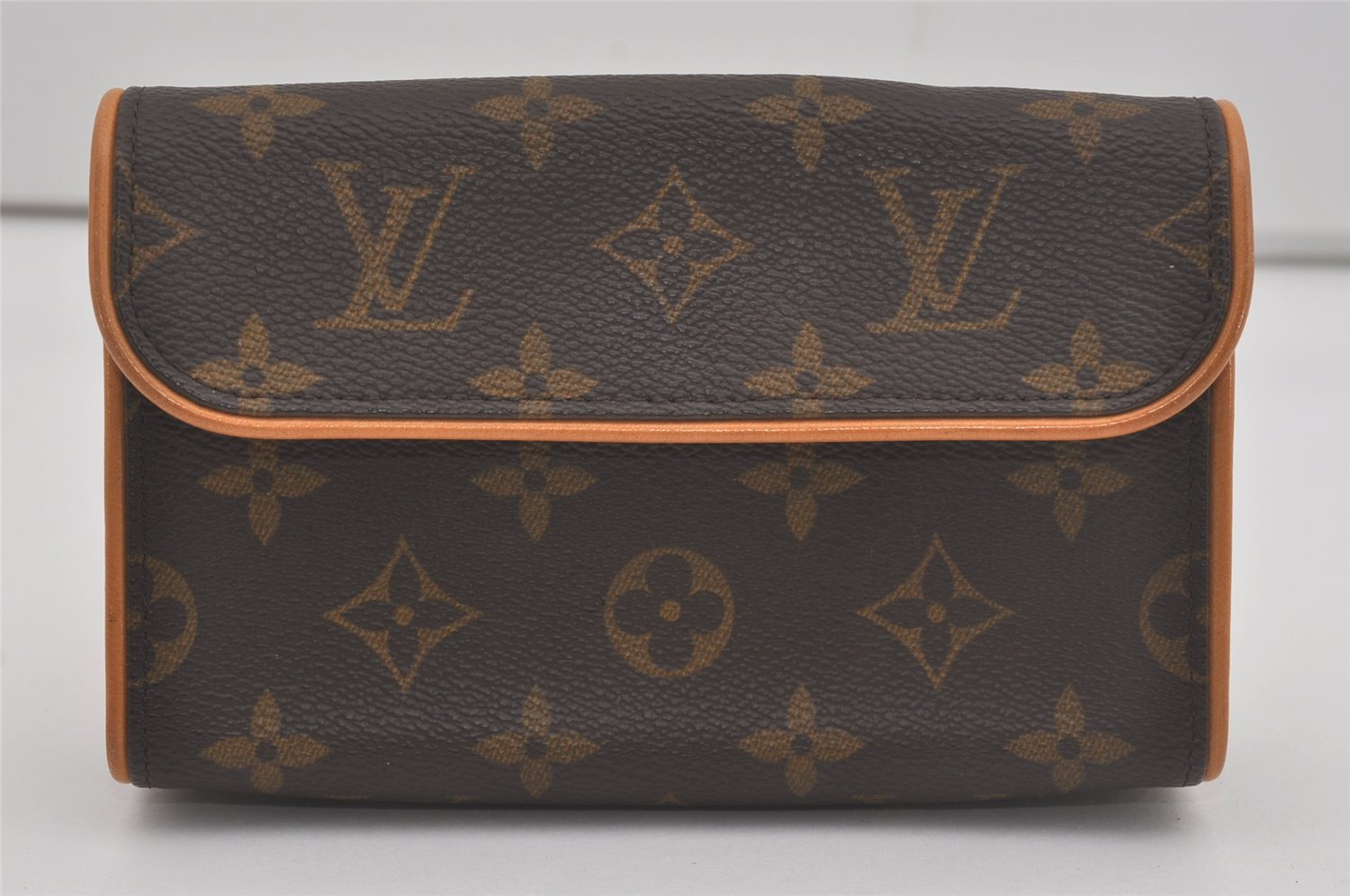 Auth Louis Vuitton Monogram Pochette Florentine Pouch Waist Bag M51855 LV 8435I