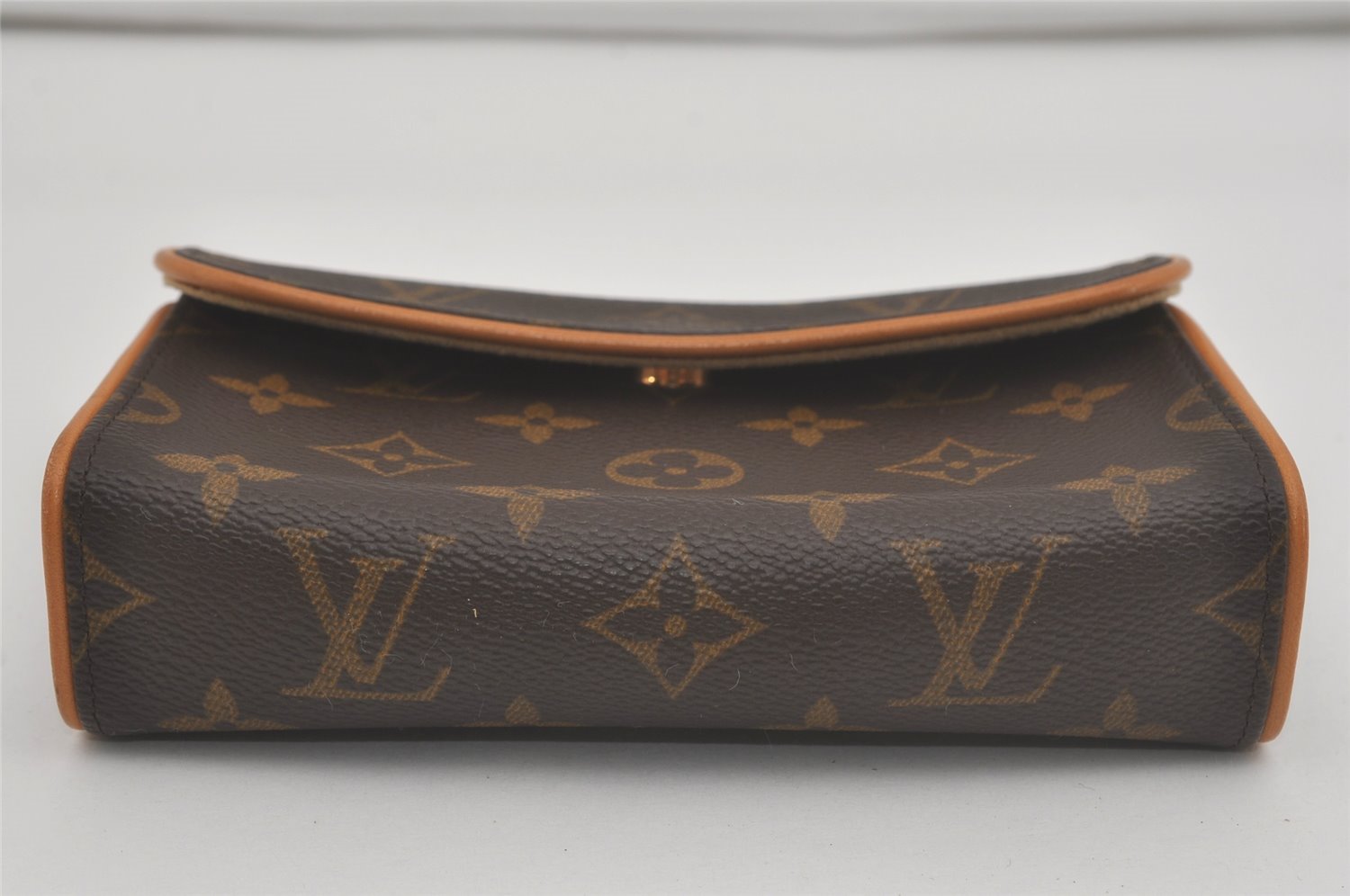 Auth Louis Vuitton Monogram Pochette Florentine Pouch Waist Bag M51855 LV 8435I