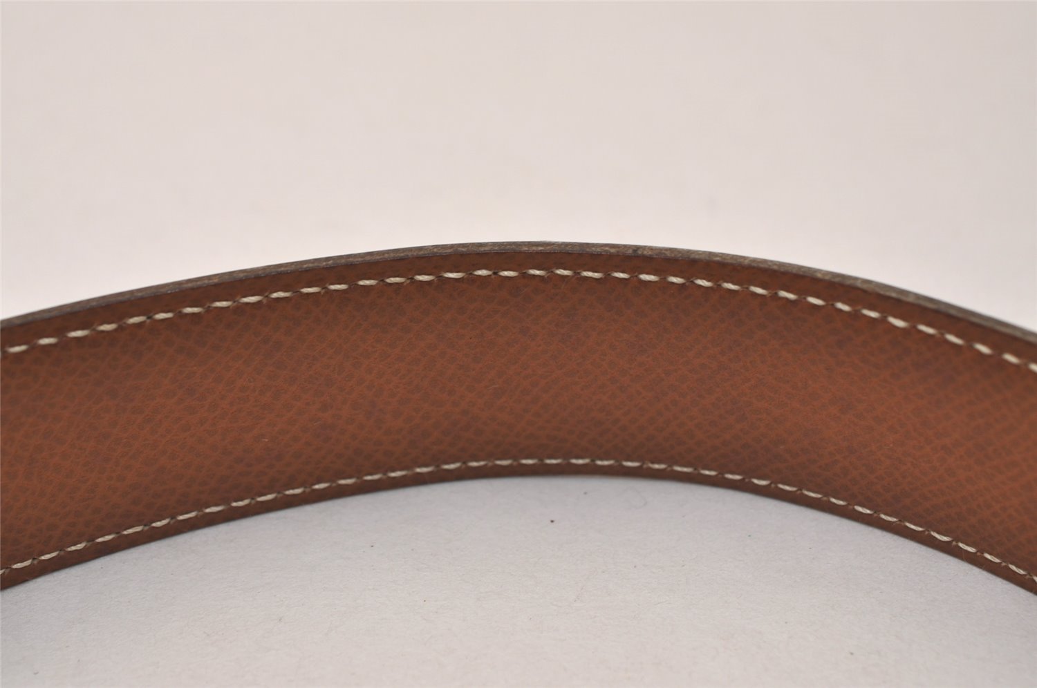 Authentic HERMES Constance Leather Belt Size 65cm 25.6