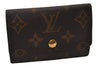 Authentic Louis Vuitton Monogram Multicles 6 Six Hooks Key Case M62630 LV 8437I