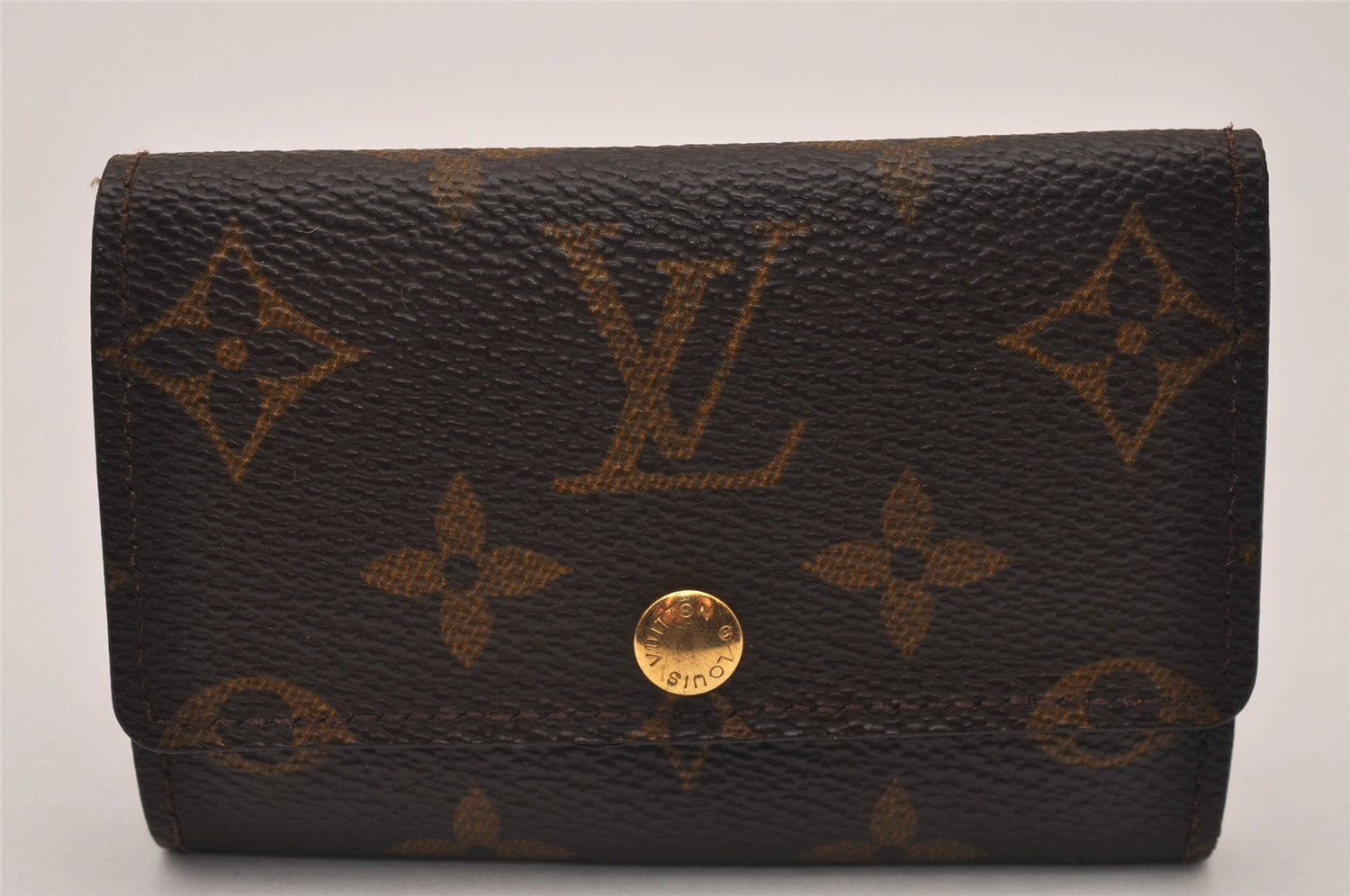 Authentic Louis Vuitton Monogram Multicles 6 Six Hooks Key Case M62630 LV 8437I