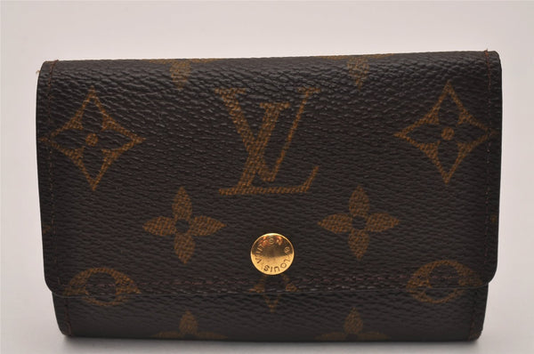 Authentic Louis Vuitton Monogram Multicles 6 Six Hooks Key Case M62630 LV 8437I