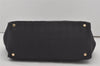 Authentic CHANEL New Travel Line Shoulder Tote Bag Nylon Leather Black 8438I