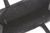 Authentic CHANEL New Travel Line Shoulder Tote Bag Nylon Leather Black 8438I