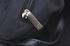 Authentic CHANEL New Travel Line Shoulder Tote Bag Nylon Leather Black 8438I