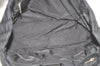 Authentic CHANEL New Travel Line Shoulder Tote Bag Nylon Leather Black 8438I