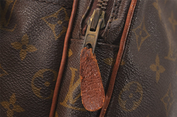 Authentic Louis Vuitton Monogram Nile Shoulder Cross Body Bag Old Model LV 8438J