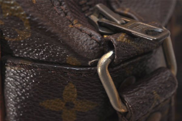 Authentic Louis Vuitton Monogram Nile Shoulder Cross Body Bag Old Model LV 8438J