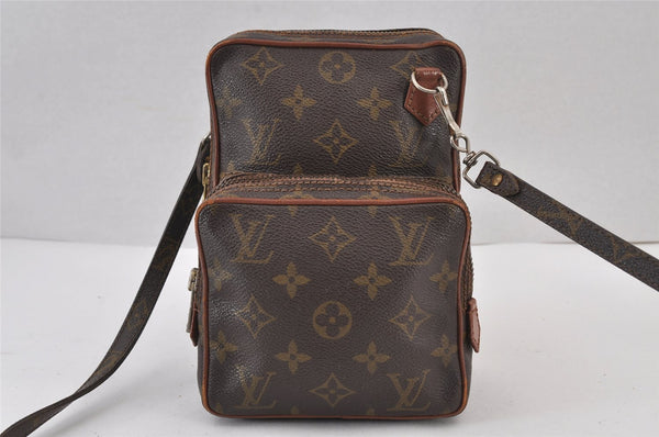 Authentic Louis Vuitton Monogram Amazone Shoulder Cross Body Bag Old Model 8440J