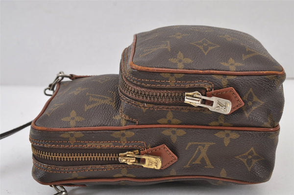 Authentic Louis Vuitton Monogram Amazone Shoulder Cross Body Bag Old Model 8440J