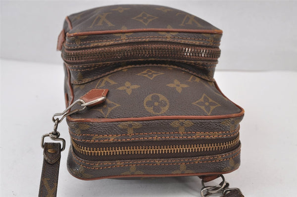 Authentic Louis Vuitton Monogram Amazone Shoulder Cross Body Bag Old Model 8440J