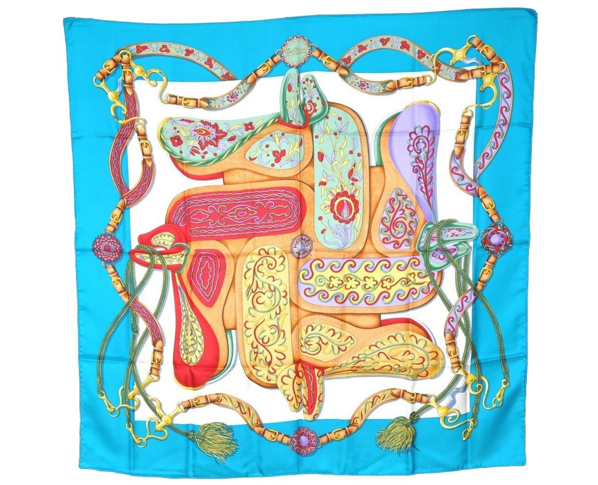 Authentic HERMES Carre 90 Scarf 