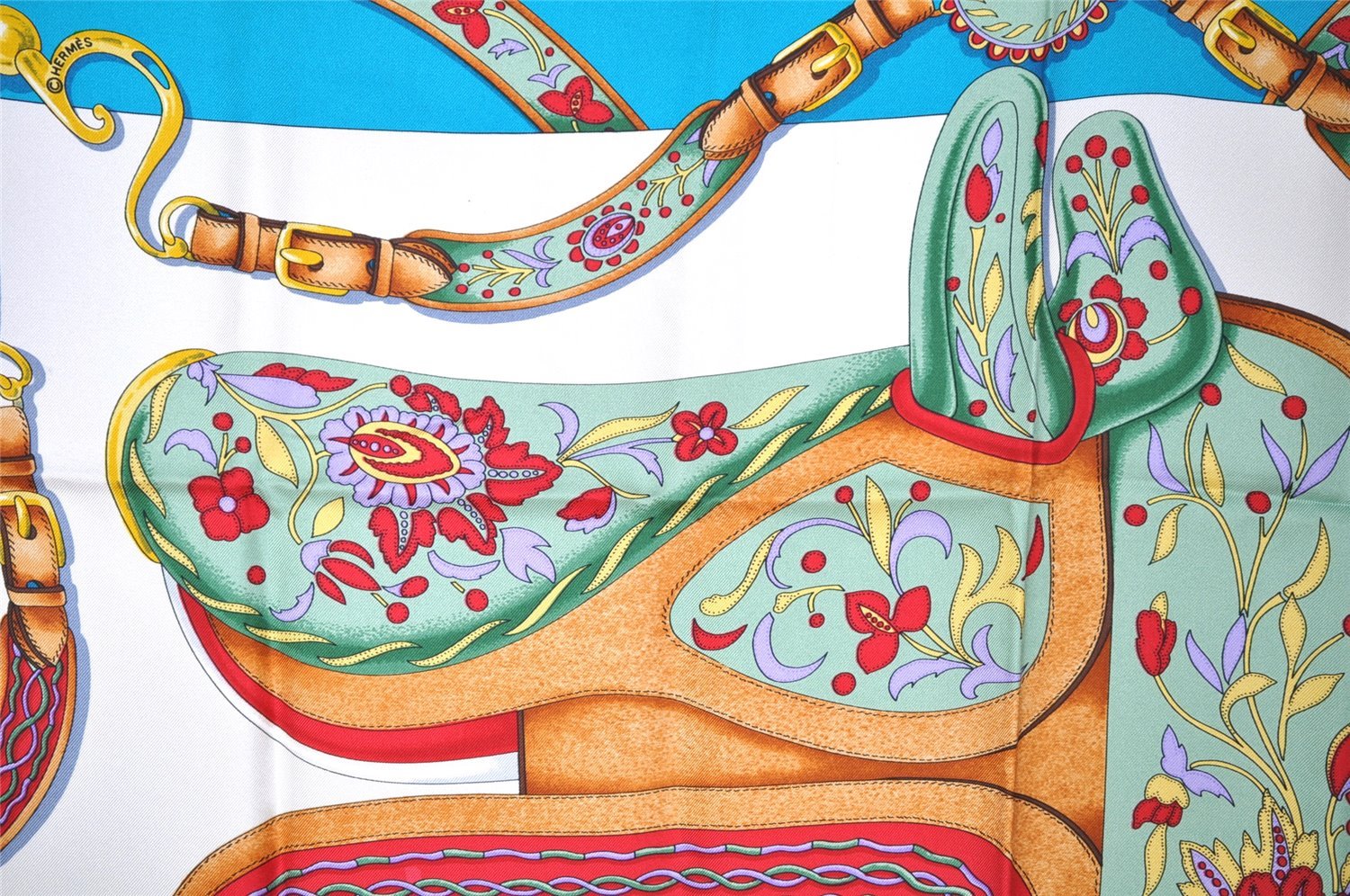 Authentic HERMES Carre 90 Scarf 